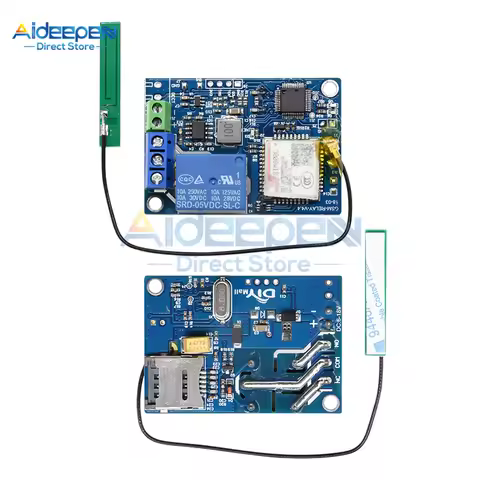 1 Channel GSM SIM800C Relay Module SIM800C STM32F103CBT6 Antenna 2G Network For Arduino Smart Home S