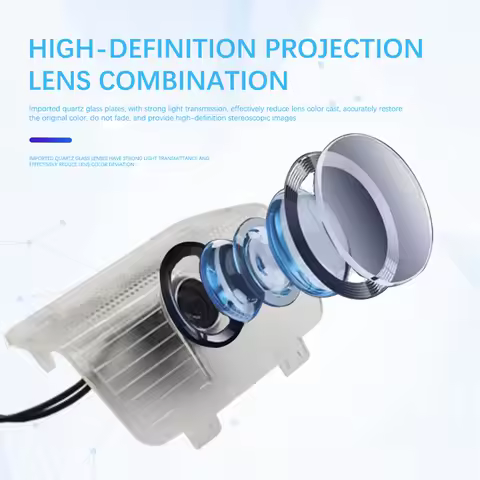 Car Door HD LED Lamps Projector Courtesy Welcome Lights For Honda Elysion rr1 Car Accessories