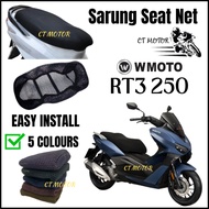 WMOTO RT3 250 SCOOTER RT3S 3D 5XL Seat Cover Net Motorcycle Jaring Good Quality Net