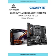 [ GIGABYTE B550M AORUS ELITE AX ] AM4 WIFI MATX Motherboard WITH CPU COMBO