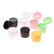 yosunrui5j] 100/150g Flip Cover With Spoon Refillable Bottles Empty Makeup Jar Pot Travel Face Cream
