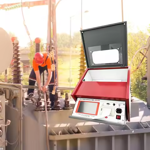 Automatic 100kV Transformer Insulating Oil BDV Tester equipo de prueba bdv aceite aislante