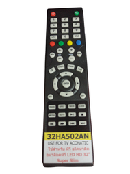 Remote TV Aconatic 32HA502AN ใช้งานง่ายแค่ใส่ถ่านก็สามารถใช้งานได้เลย