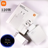 Original Xiaomi 120W EU Fast Charger With 6A Type-C Cable For Xiaomi 12T 12 Lite 11T Pro 12 Ultra Mix 4 Redmi K50 Pro Note 12 Pro+ Poco F4 GT Black Shark 4S 5 RS Pro