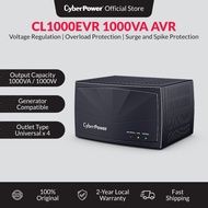 CyberPower Voltage Regulator With Automatic Voltage Regulation (1000VA) CL1000EVR