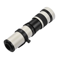 Camera MF Super Telephoto Zoom Lens F/8.3-16 420-800mm T2 Mount with AF-mount Adapter Ring Universal