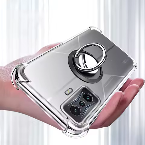 For Xiaomi 15T Pro Mi 13T 12T 14T Redmi 15 15C 14C 13C Ring Case POCO X7 X6 F8 F7 F6 Silicone Soft C