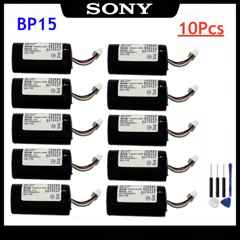 10pcs 8.0V 750mAh BP15 Replacement VCM Battery For Volvo On Call XC90 XC60 XC40 V90 V60 S90 VCM Gate