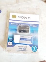 全新 Sony 1GB 1gb 記憶卡 storage card 儲存卡 Memory Stick Pro Duo CCD 相機 PSP