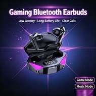 X15 Gaming TWS Headset Bluetooth 5.4 Low Latency, Noise Reduction, 36 Hours Battery Life, RGB Lighti