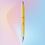 <ZU shop>MAJOHN A2 Press Resin Fountain Pen Retractable EF Nib With Clip&Converter Ink Pen Office Sc