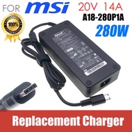 Replacement Chicony 20V 14A 280W AC Power Supply Adapter For MSI GF76 Raider 10UH GE66 GP66 Laptop C