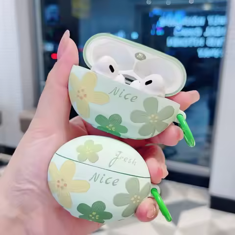 For Huawei Freebuds 7i 6i 5i Pro3/4 SE2/3 4/5/6 FreeClip Case Luxury Flower Matte Hard IMD Hearphone