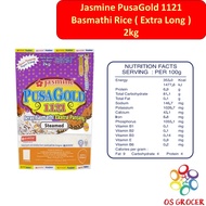 Jasmine PusaGold 1121 Extra Long Basmathi Rice 2kg