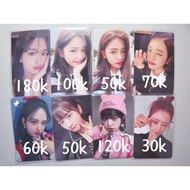 Photocard IVE Wonyoung Yujin Rei