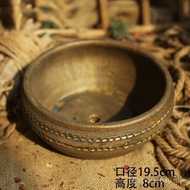 Plant Living Room Clay Pottery Pot Clay Retro Breathable Large Diameter Pottery Pot Succulent Potter