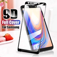 Samsung Galaxy A7 A6 A6Plus A8 A8Plus A9 2018 A7 A5 A3 2017 A8 Star A9S 9D Full Cover Tempered Glass Screen Protector Protective Glass