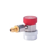Copper Add Air Conditioner Refrigerant R134a (Red) AC Coupler R-134a High side R-134a