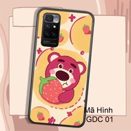 Xiaomi REDMI 10 - REDMI NOTE 10 4G / 5G Case - REDMI NOTE 10 PRO, Strawberry Nice Bear Print.