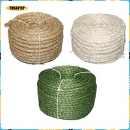 [tdraoylp] Sisal Twine Rope for Cat Scratching Post And Furniture Protection 65Feet