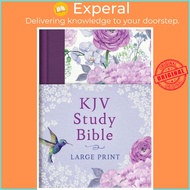 KJV Study Bible - Large Print [hummingbird Lilacs] by Compiled by Barbour Staff (hardcover)