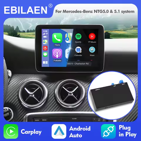 EBILAEN Wireless Carplay box For Mercedes Benz A B C CLA GLA GLK CLS GLE W205 W204 W246 ML NTG5.0 NT