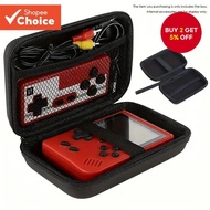 Protective Carrying Case Travel Retro Mini Game Player Box for Fingersleeve/SUP/Gameboy Game Console
