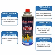 4PCS BUTANE GAS CARTRIDGE# PORTABLE BUTANE GAS STOVE OUTDOOR CAMPING /GAS MASAK