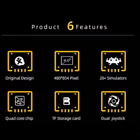 X6 Plus Retro Video Game Console 20000+ Games Handheld Game Console BJAS