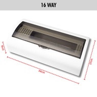 TC Surface PVC MCB DB BOX 6 Way - 39 Way Consumer Unit / Consumer Box
