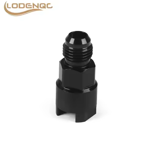 Fuel Line EFI Adapter Fitting 6AN AN6 AN-6 Male to 3/8" Quick Disconnect Push Hardline