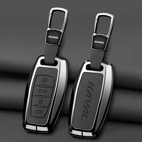 Car Key Fob Cover Case Protect Shell Holder Set For Haval H6 Dargo M6 H9 H6S F7 F7X Jolion X DOG XY 