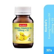 KORDEL'S EPO 1000mg + D3 30's with Evening Primrose Oil, Vitamin D3 Supplement, Epo Supplement Embra
