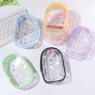 ABDUL 10cm Transparent Doll Bag, Cartoon Design Clear Doll Storage Bag, Dolls Walking Bag PVC Displa
