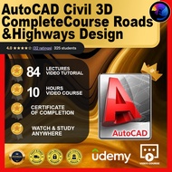 [Video Course] AutoCAD Civil 3D Complete Course Roads & Highways Design