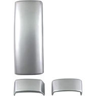 BRIGHTZ Sienta 10 15 Satin Silver Plated Inner Door Handle Cover Knob 3PC (for one sliding door) [IN
