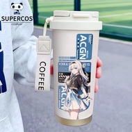 Honkai: Star Rail Firefly Thermos Water Bottle 520ml SS316 Stainless Steel Vacuum Cup