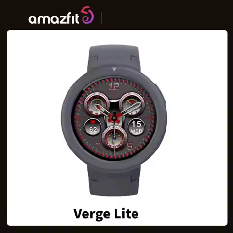 Used Amazfit Verge Lite 85% Condition Global Version Smartwatch 24Hour Instruction AMOLED Display Sc