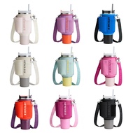 Ready Stock Stanley Stanley Car Cup Holder 40oz One Shoulder Crossbody Water Cup Bag Keychain Mobile
