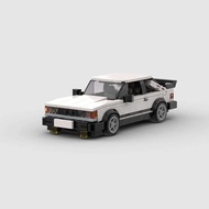 MOC Building Blocks Compatible Lego speed Series 8 Grids Honda Accord Racing Matching Boy