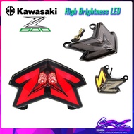 KAWASAKI Smoked Led Tail Light Brake Rear Turn Signal Super Bright Tail Lamp For Z125 Z800 ZX6R 636