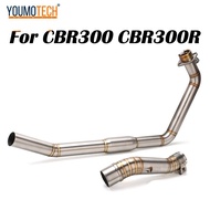 51mm áp dụng cho Honda CBR 300R CBR300R CB300R CB 300F cb300f xe máy hệ thống thép không gỉ CBR300 C