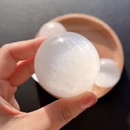 Selenite Ball ลูกแก้วเซเลไนต์ | หินพลังแสงบริสุทธิ์ ล้างพลังงาน | Crystal Sphere for Meditation