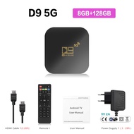 5G 4K HD TV Box D9 Smart TV Box To Connect WiFi  TV Box Wifi Android Quad Core TV Box Support Youtub