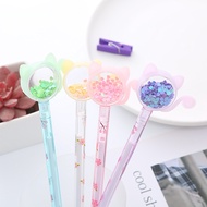 [New Cat Pen] 4 colors Kitten Neutral Pen Lovely Cat Student Pen Stationery Signature Pen