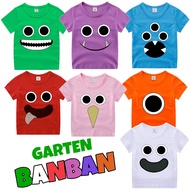 [3-15 Years Old] New Summer Hot Game Garten Of Banban T-Shirt For Boy Girl Fashion Kids Clothes Cute