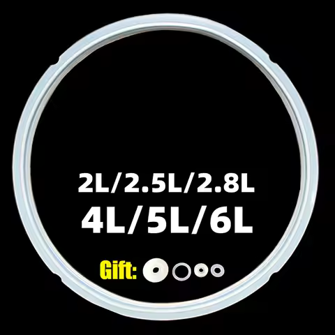 18/20/22/24cm Silicone Rubber Gasket Cooker Lid Sealing Ring Electric Pressure Cooker Replacement fo