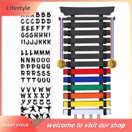 [Lifestyle] Bamboo Wood Karate Belt Display Rack-12 Belts, Medal Hangers for Taekwondo, Jiu ,BJJ, Ma