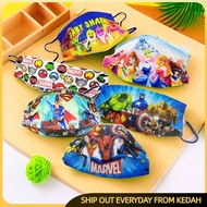 50pcs Kids Face Mask Budak Cartoon Child Mask Anime Design Pelitup Muka Budak Children Face Masker