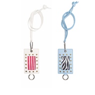Hieta Korean Version Niche Design Willow Nail Decoration Lanyard Keychain Unique Document Bag Charm 
